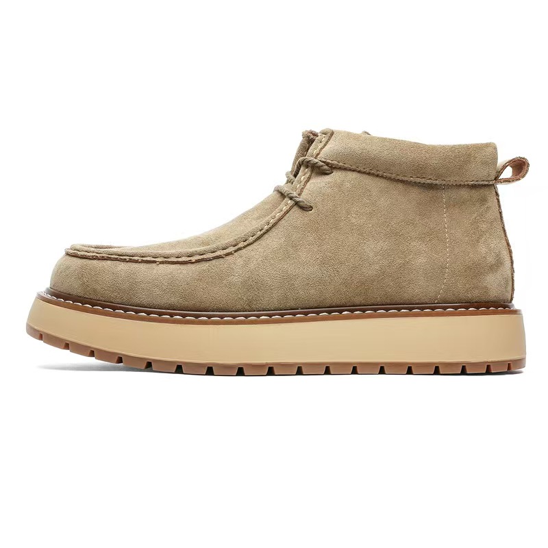 

EBLIS HUNGI Короткие мартинсы унисекс цвета хаки, цвет Khaki