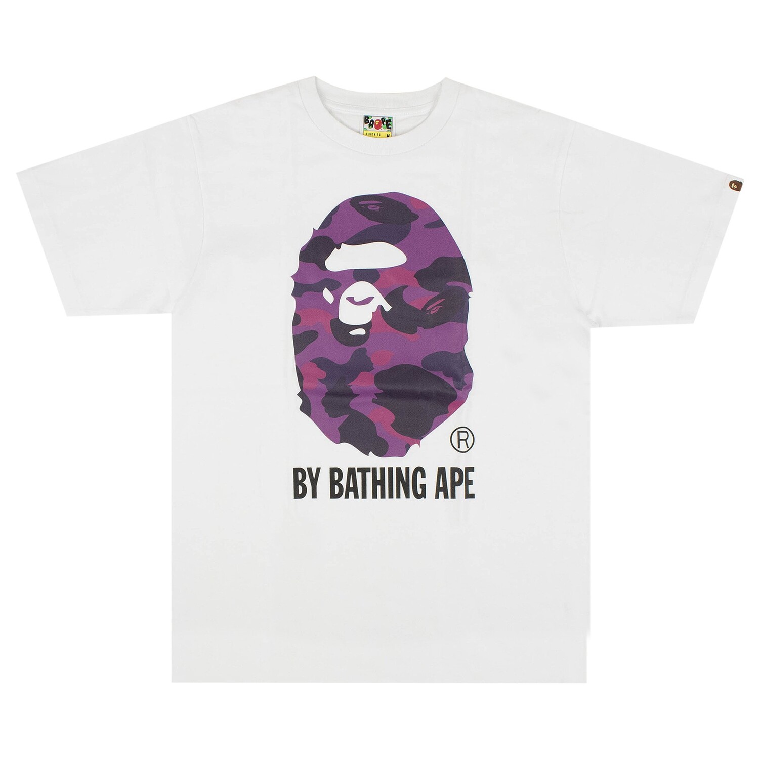 

Футболка Bape Color Camo Белый/Фиолетовый