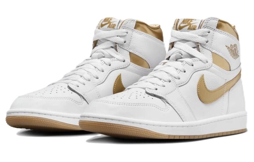 Кроссовки JORDAN 1 Retro High Og Metallic Gold Women's — фото 3