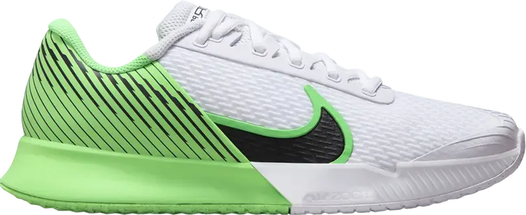Кроссовки Wmns NikeCourt Air Zoom Vapor Pro 2 HC 'White Poison Green', белый