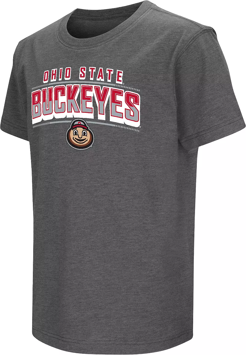 

Серая рекламная футболка Colosseum Youth Ohio State Buckeyes
