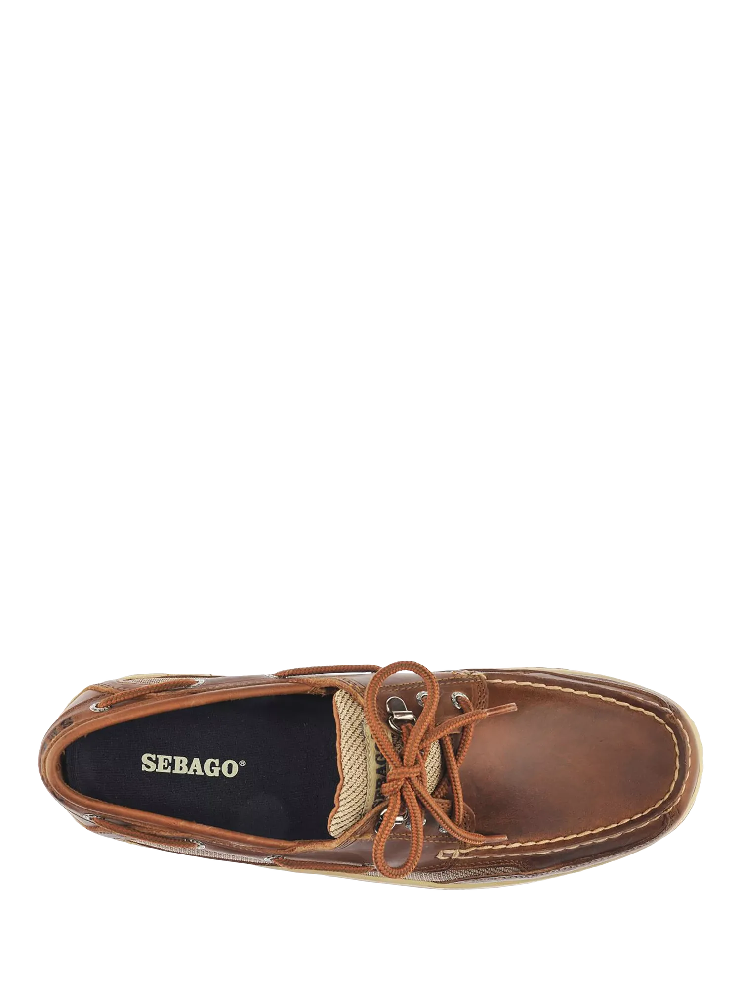 Мокасины Clovehitch II из вощеной кожи Sebago, Brown Cinnamon — фото 3