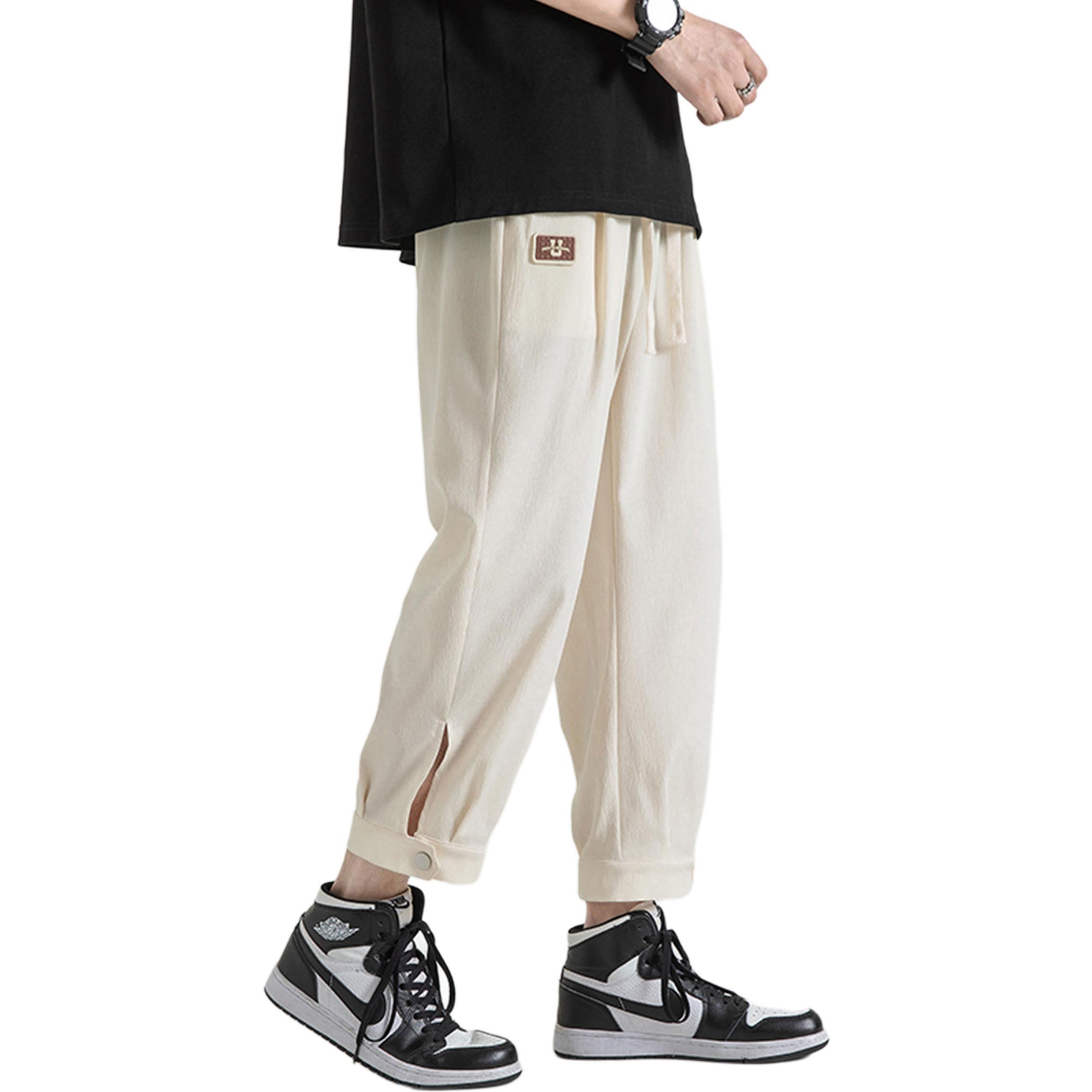 

Повседневные брюки Unisex тонкие прямого кроя ZIAREL, хаки