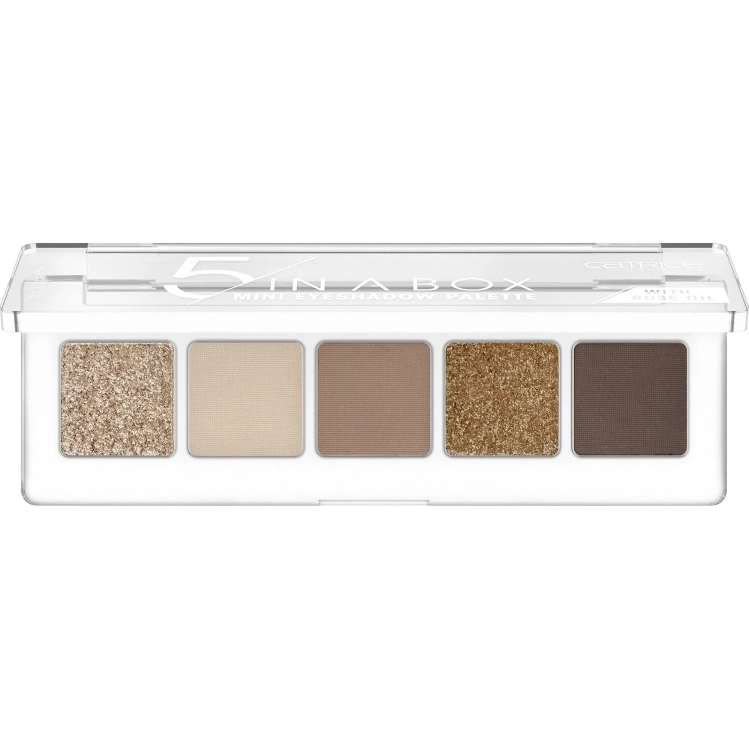 Мини-палетка теней для век Catrice 5 In A Box, № 010 Golden Nude Look Catrice, 010 Golden Nude Look