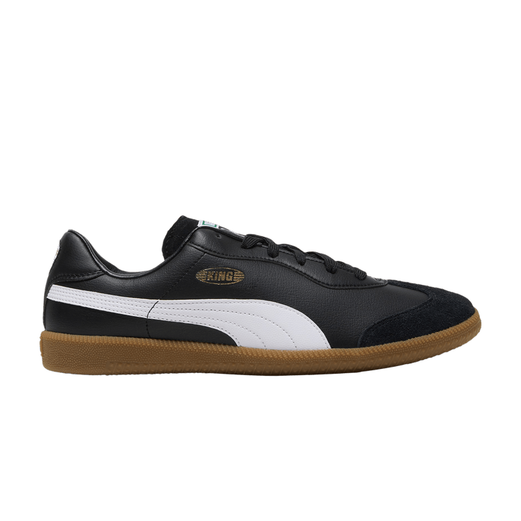 

Кроссовки Puma King 21 IT 'Black White Gum', черный