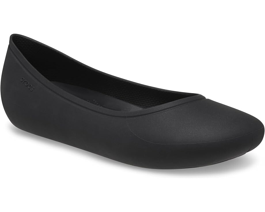 

Туфли на плоской подошве Crocs Brooklyn Flat, черный