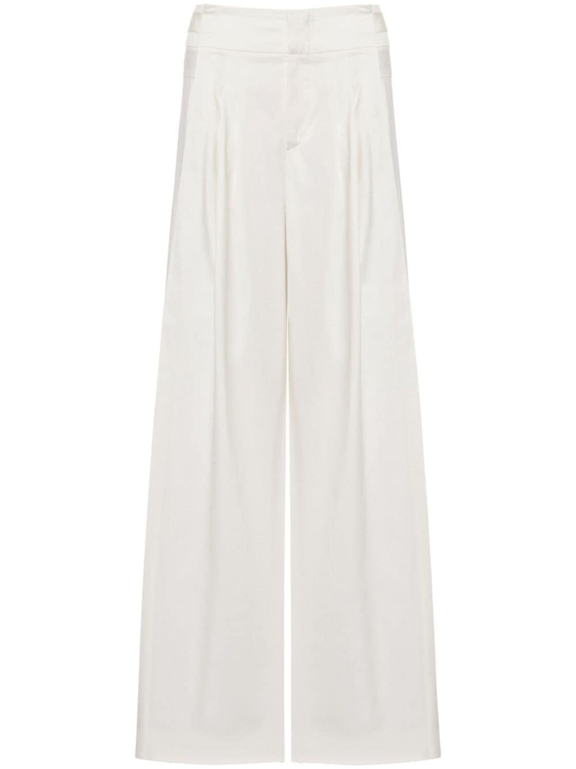 

Alberta Ferretti брюки широкого кроя, белый