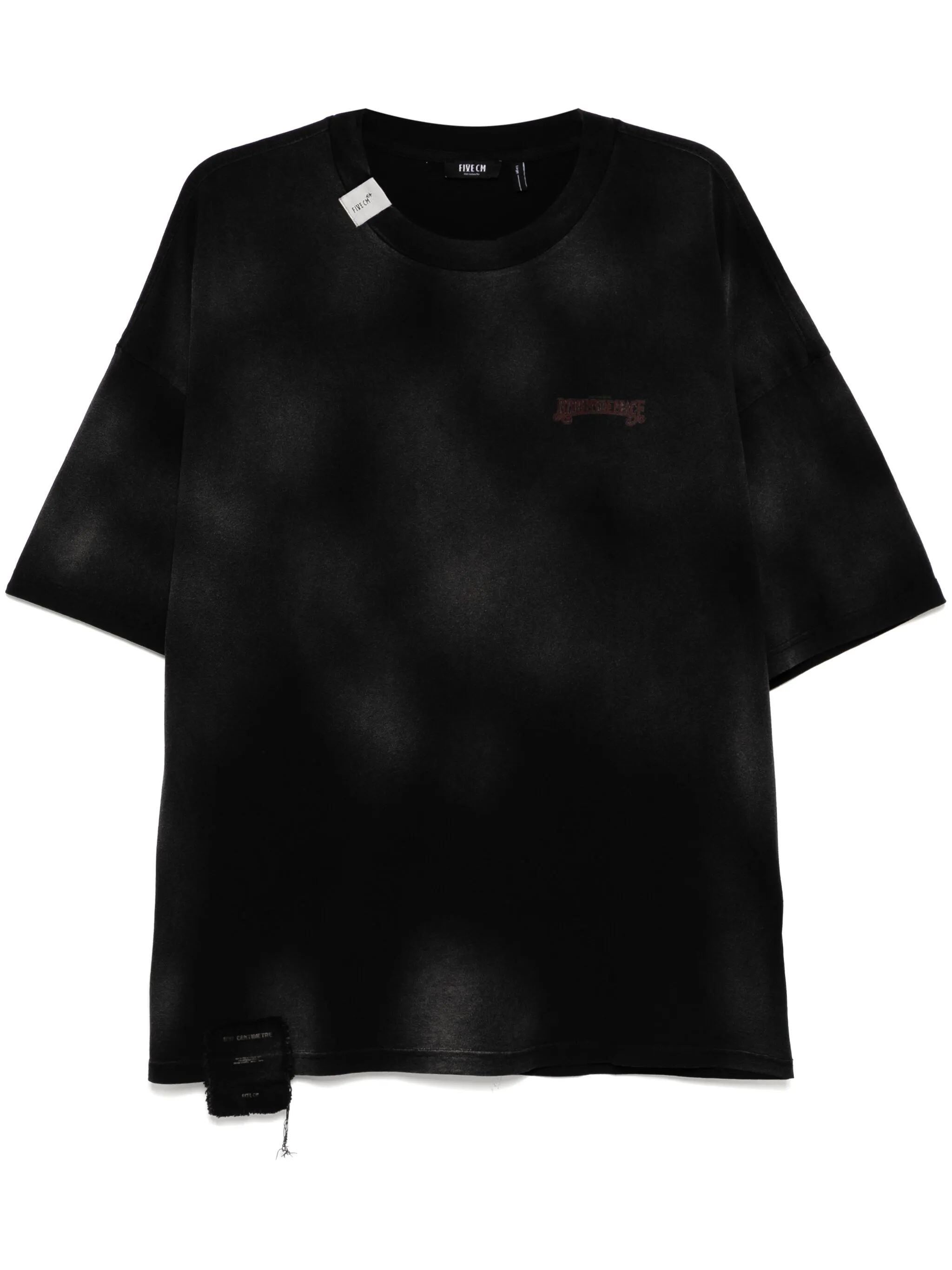 

Футболка с графичным принтом Five Cm, черный