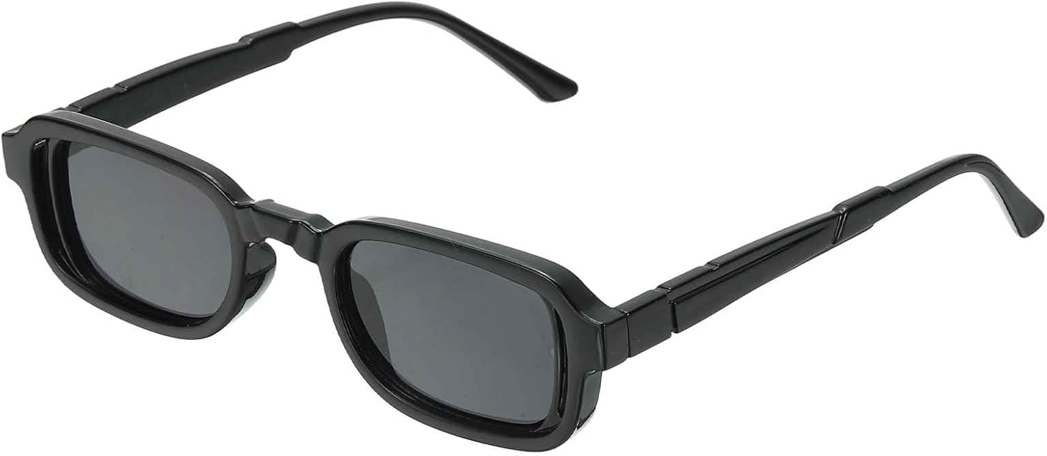 

Очки HARFINGTON с защитой от напряжения глаз и УФ-излучения UV400, модные очки с линзами, защищающими от ультрафиолетовых лучей UV400, для женщин и мужчин, солнцезащитные очки с антибликовым покрытием, Black(grey Lens)