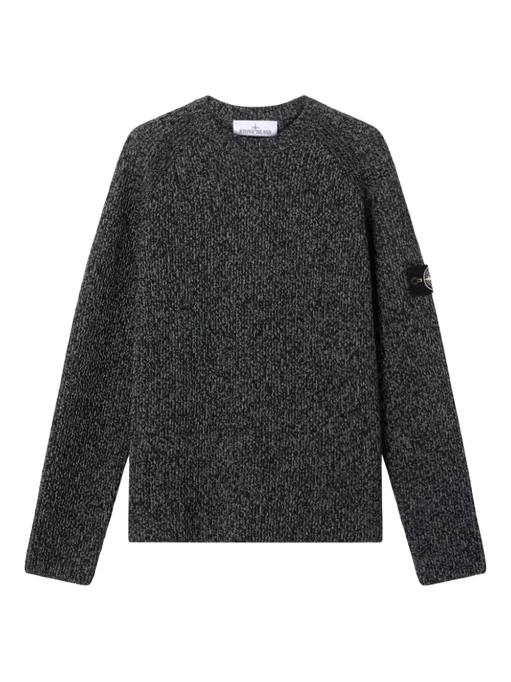 

Вязаное изделие с нашивкой Stone Island, серый