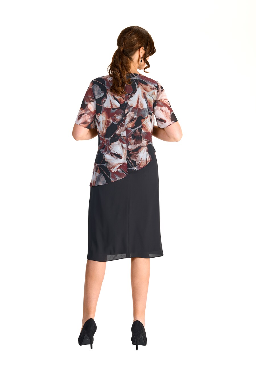 

Мини платье HERMANN LANGE Collection, Black