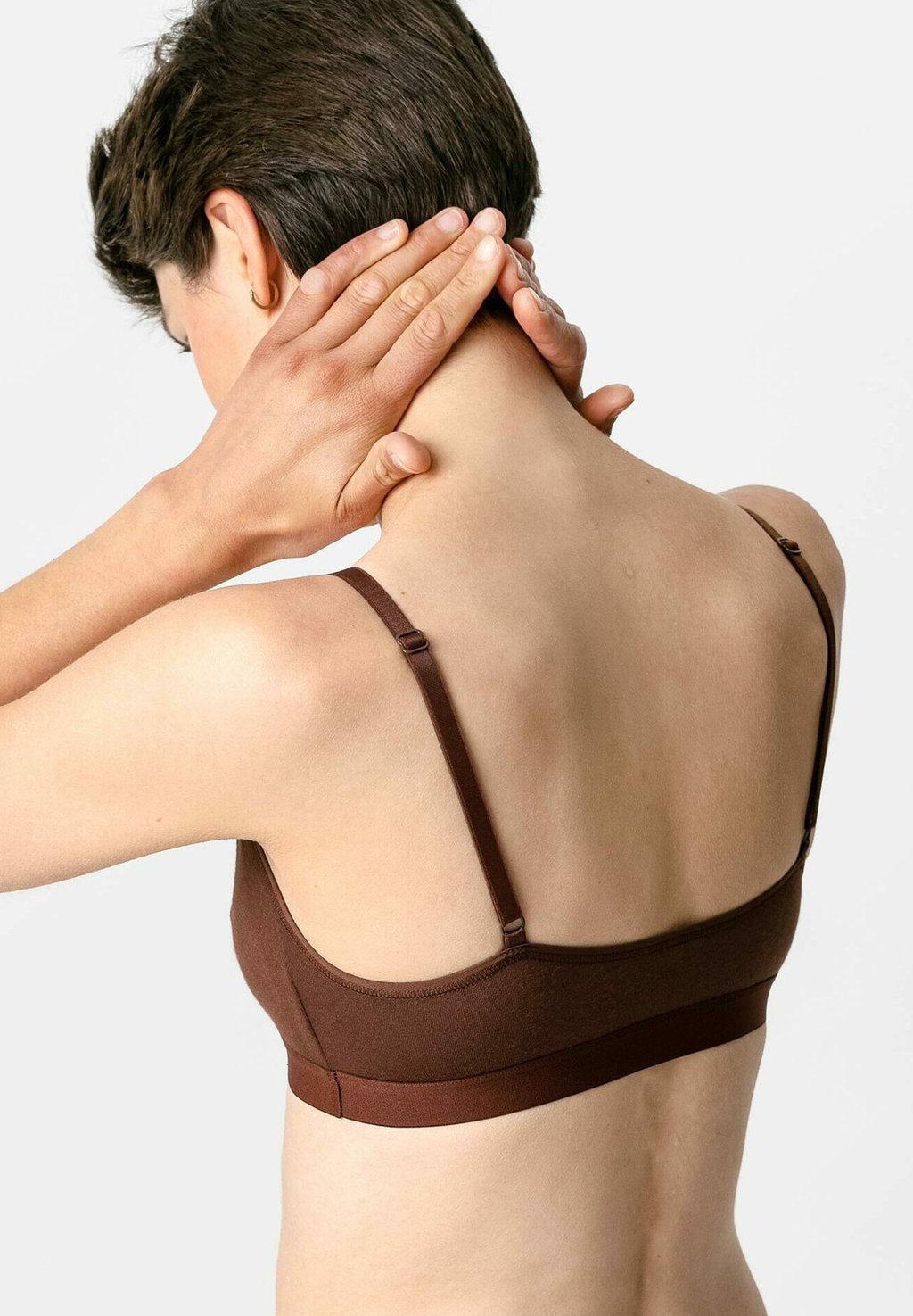 

Треугольный бюстгальтер MERLE Erlich Textil, темно-коричневый