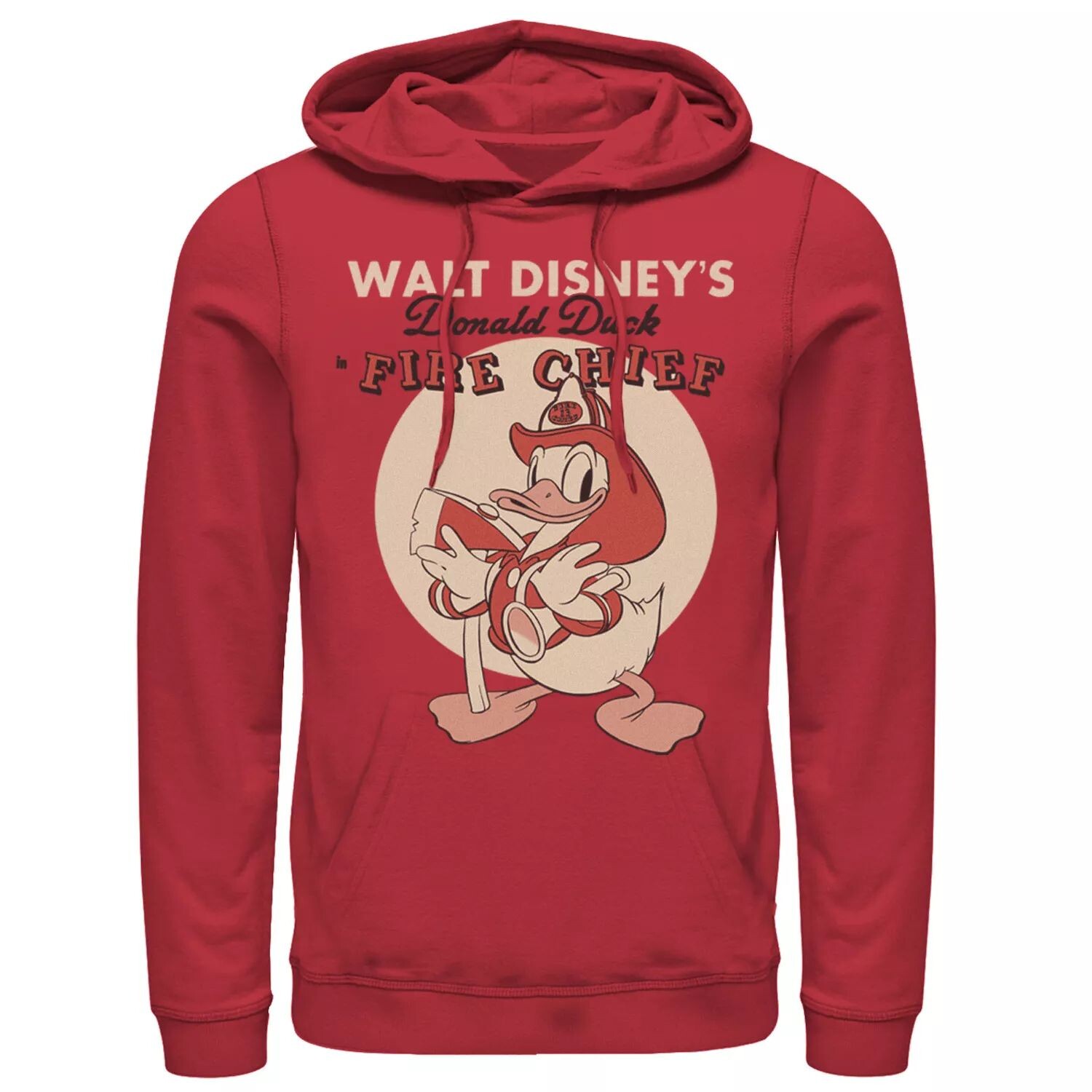 

Мужская толстовка с капюшоном Fire Chief Disney Donald Duck