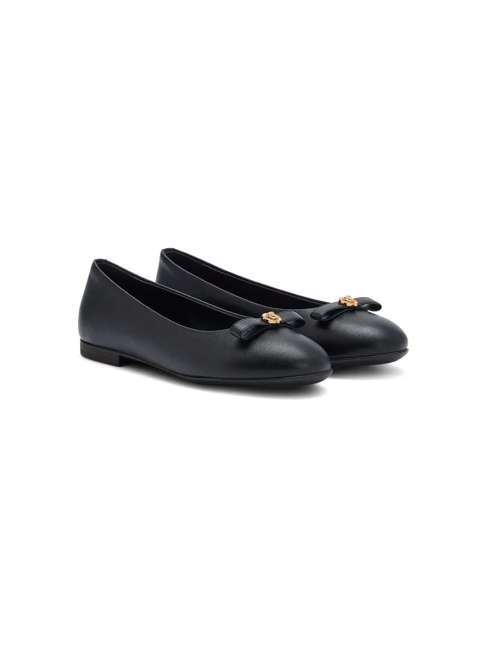 

Балетки Gianni Ribbon Versace Kids, черный