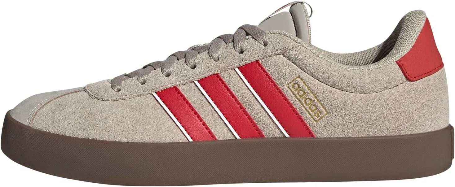 Мужские кроссовки Adidas Vl Court 3.0, Wonder Beige Better Scarlet Core White