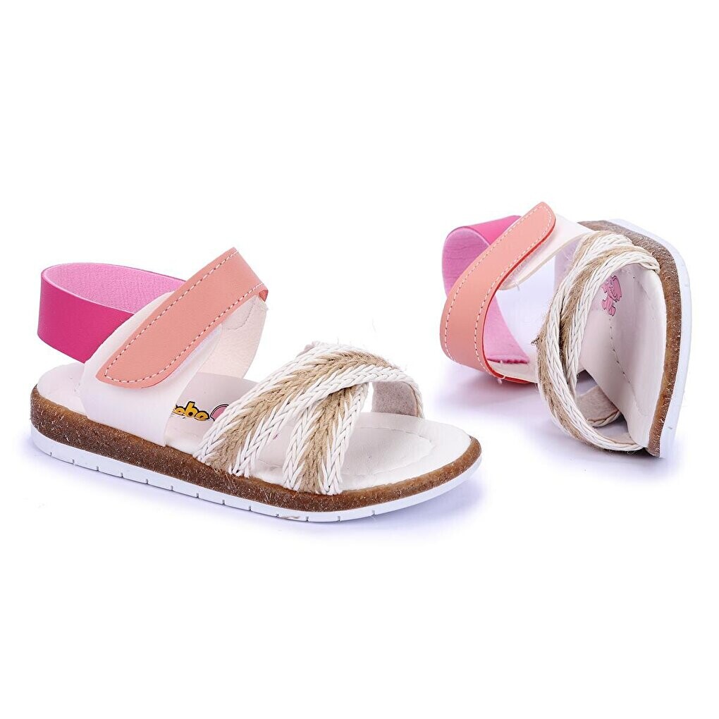 

Сандалии Girl Baby Şb 2687-91 KİKO KİDS, белый-фуксия
