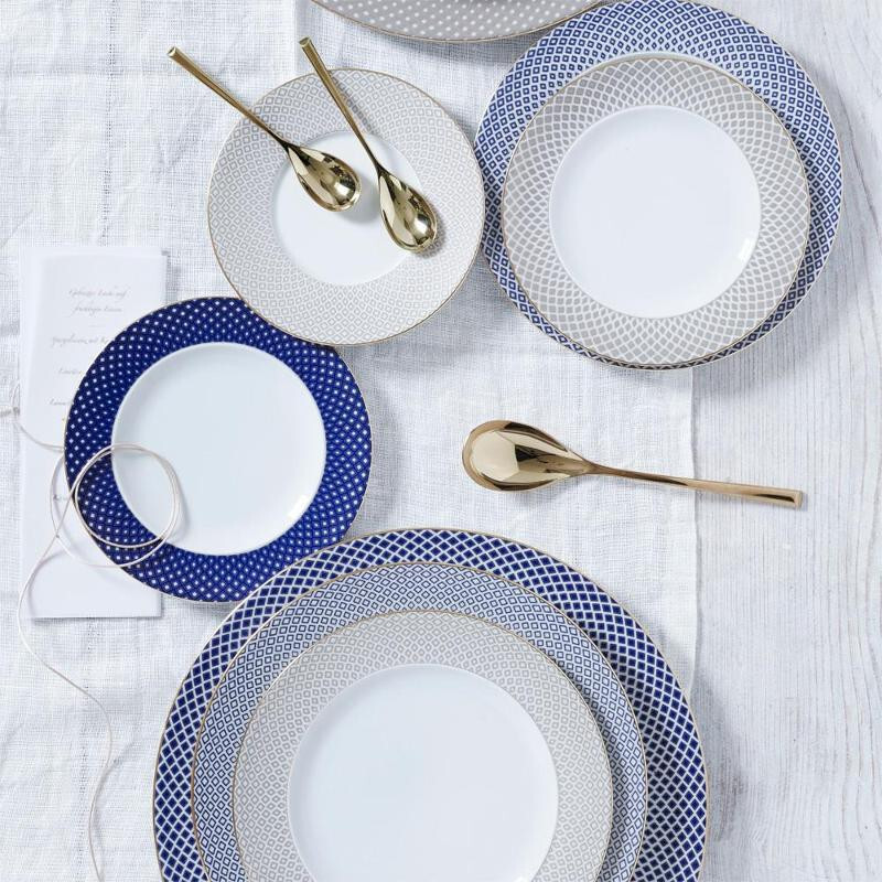 

Тарелка France Carreau бежевая, 27 см Rosenthal, бежевый