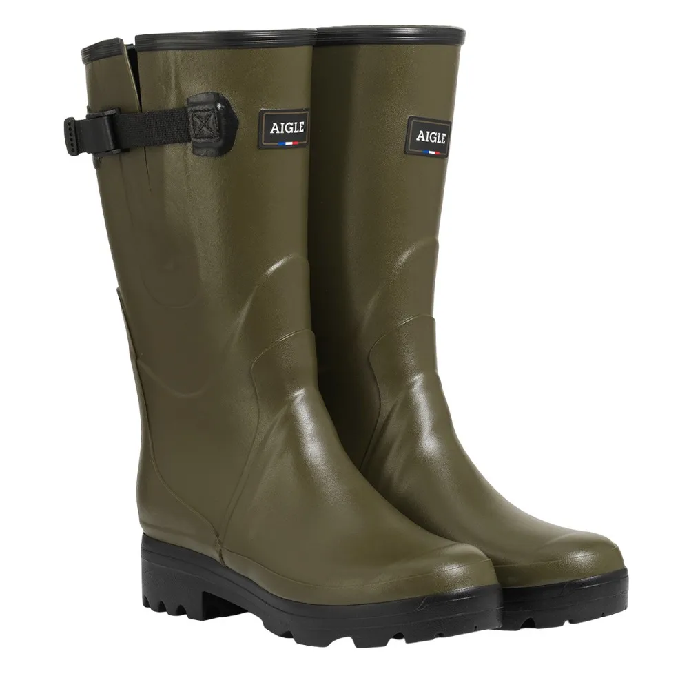 Ботинки Aigle ND641 rain, зеленый