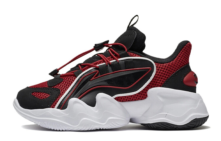 

Кроссовки LINING YOUNG Kunpeng Kids Lifestyle Shoes GS Low-top Cinnabar Red/black