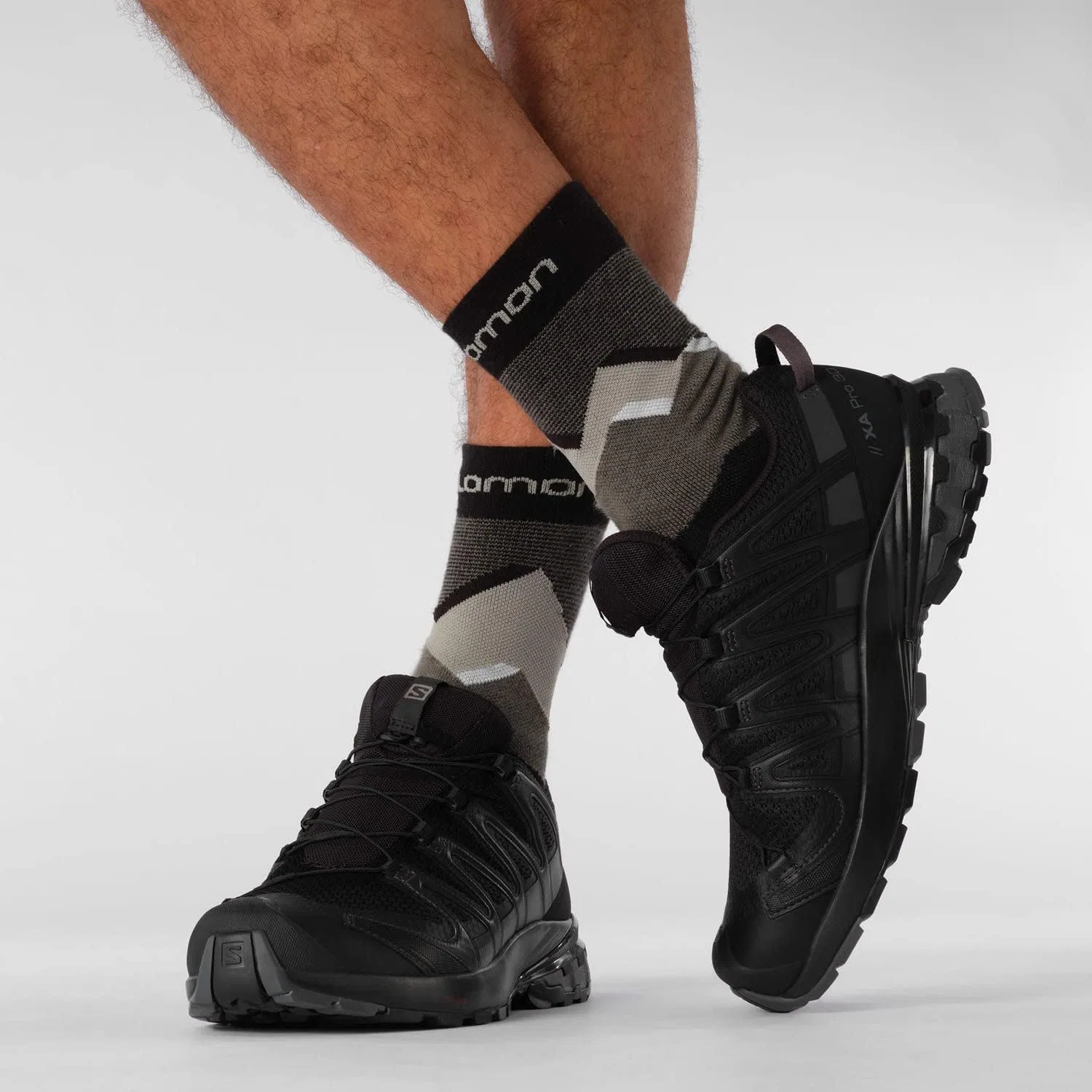 Мужские кроссовки Salomon Xa Pro 3D V8, черный — фото 2
