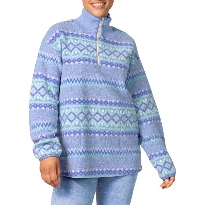 

Флисовая кофта Ruthie среднего слоя с застежкой-молнией на половину длины - женская Kari Traa, Iris Blue, Синий, Флисовая кофта Ruthie среднего слоя с застежкой-молнией на половину длины - женская Kari Traa, Iris Blue