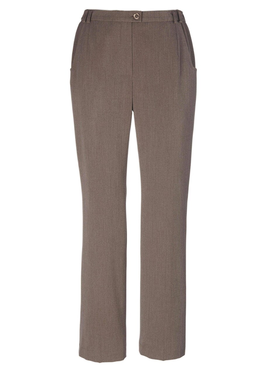 

Обычные плиссированные брюки Goldner CARLA, Beige