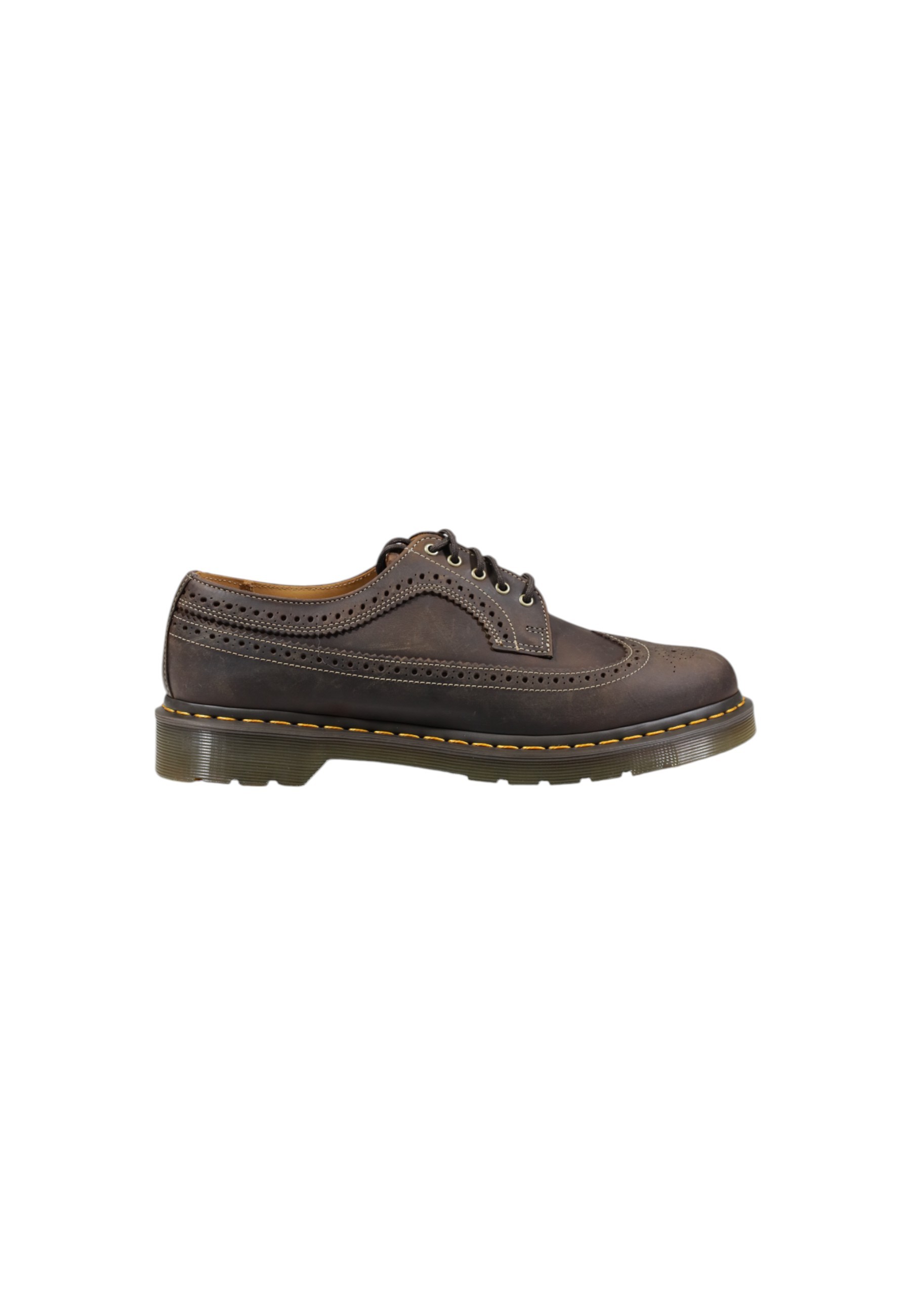 

Ботинки Dr. Martens кожаные, темно-коричневый