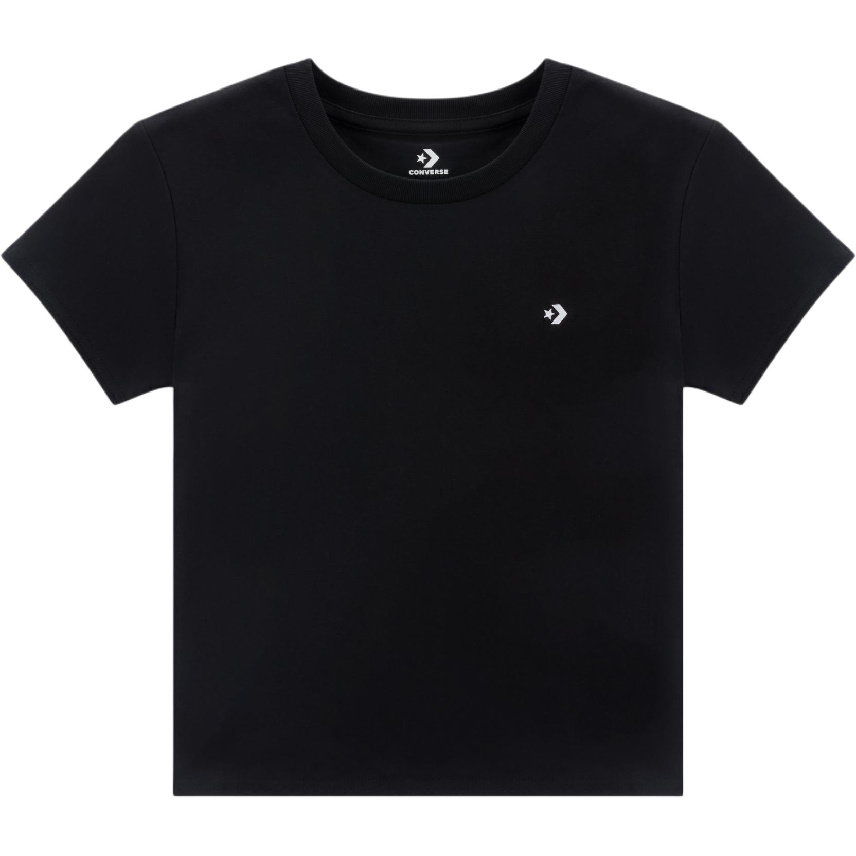 

Кроп-футболка Converse, черная