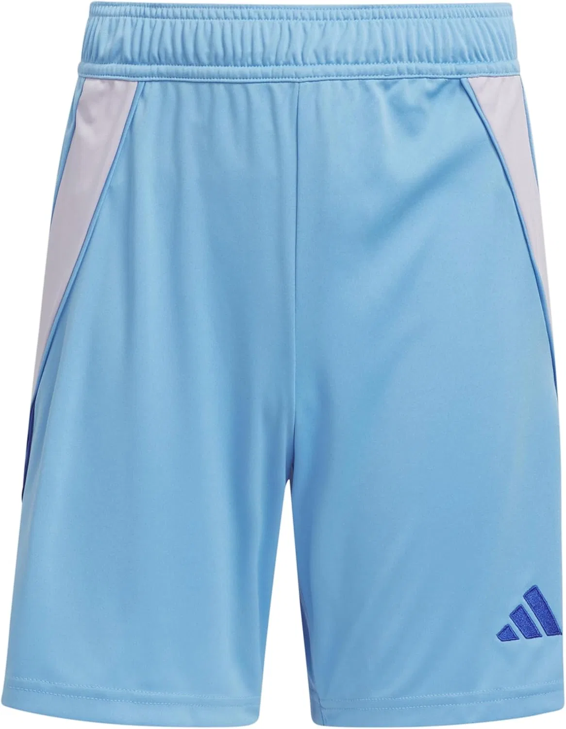 Шорты Adidas Unisex-Child Tiro 24Шорты, Semi Blue Burst/Team Royal Blue