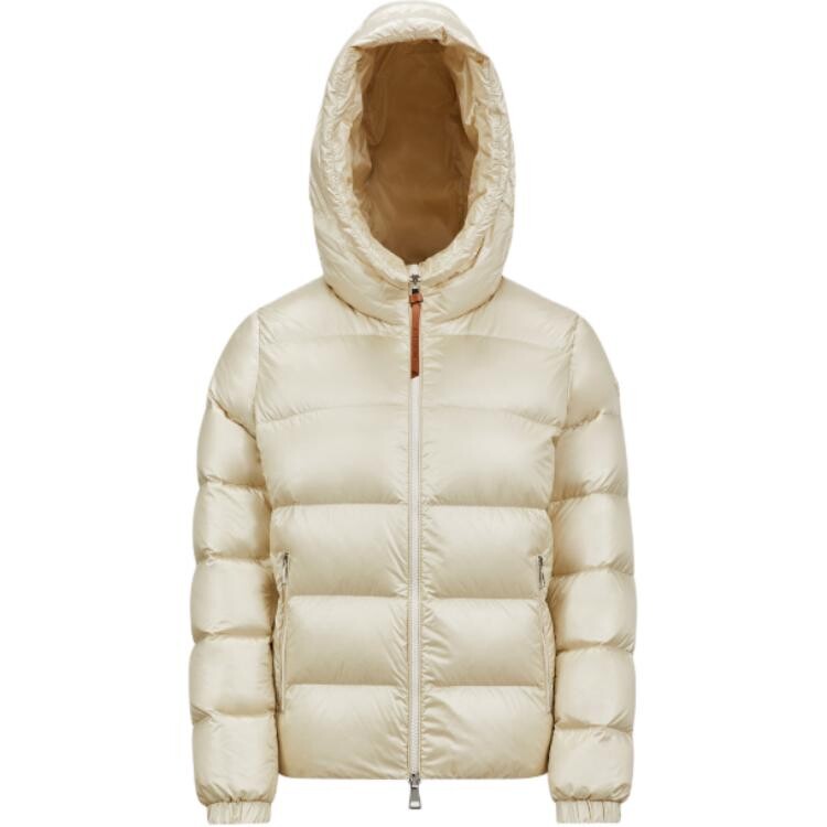 

Пуховик женский белый Moncler