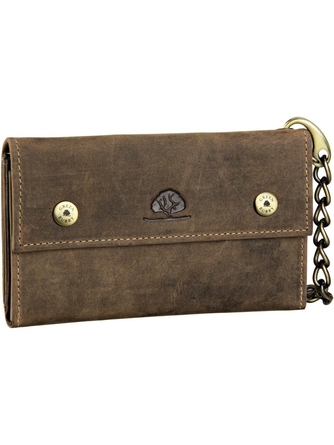 

Кошелек Greenburry Vintage Bikerbörse, цвет Sattelbraun