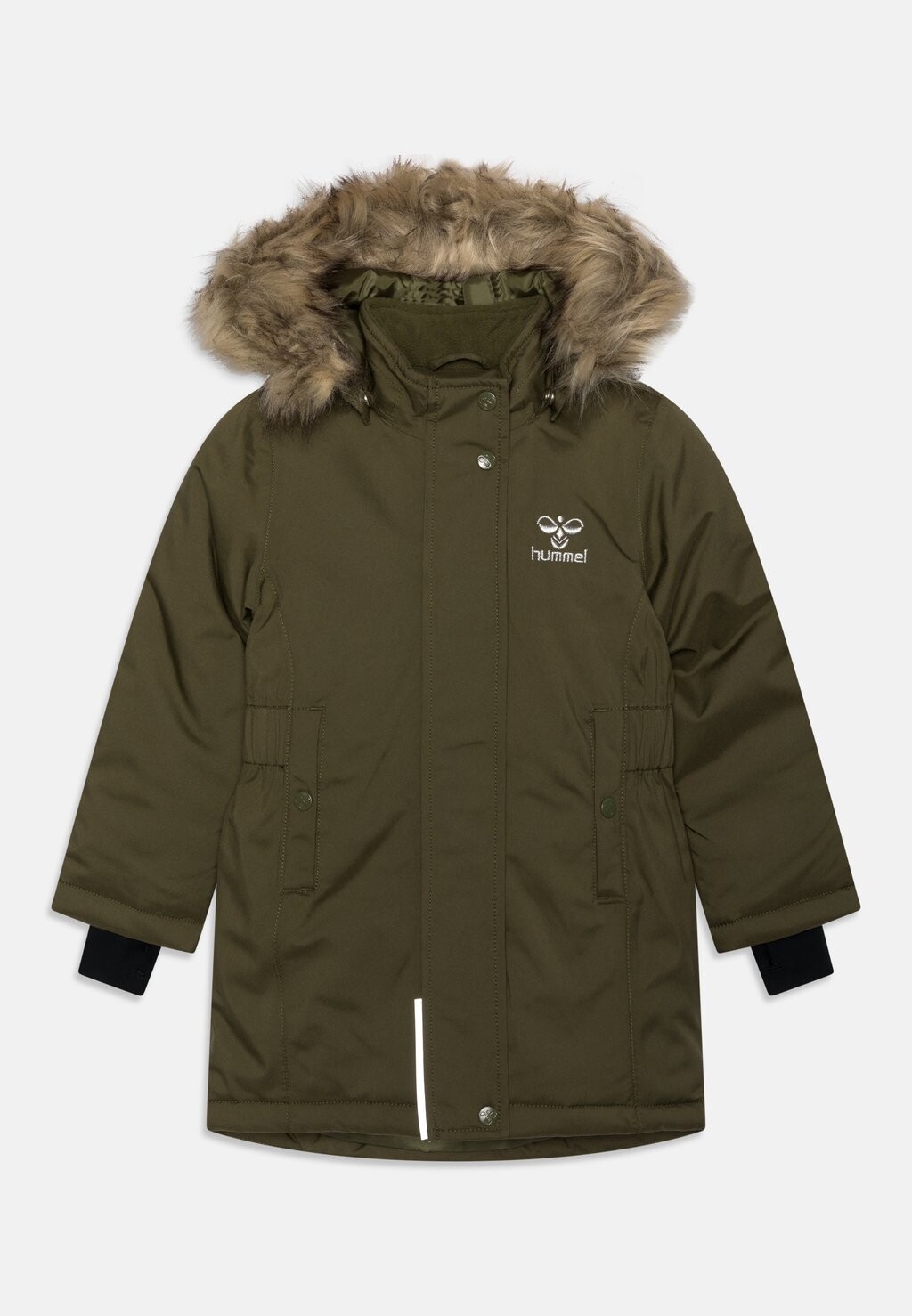 Лыжная куртка Hmlalma Tex Coat Unisex Hummel, цвет olive night — фото 4