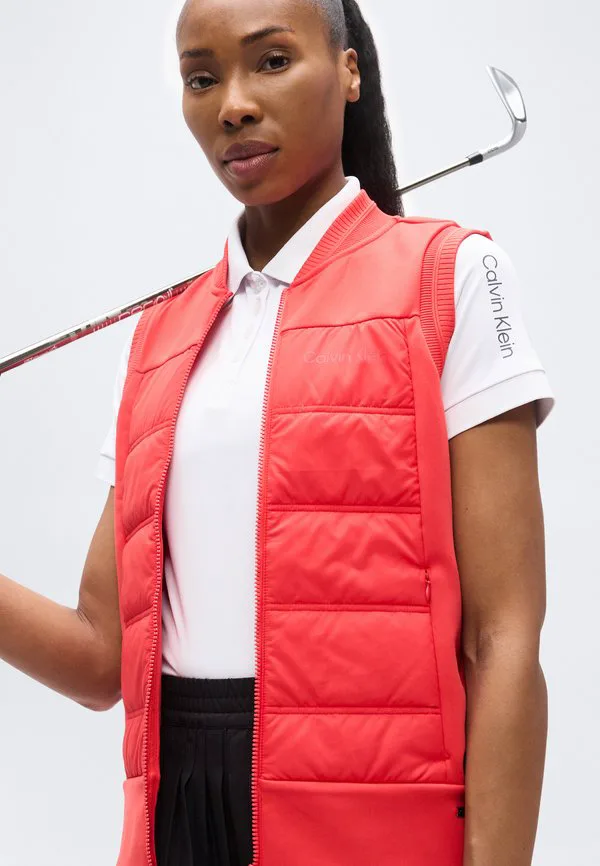 Жилет-Гибрид hadleigh Calvin Klein Golf, Coral Red — фото 4
