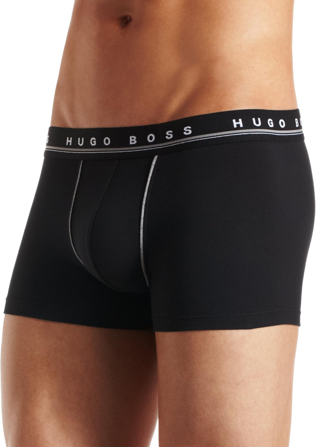 

HUGO BOSS Мужские хлопковые трусы Essential Stretch Trunk, Black