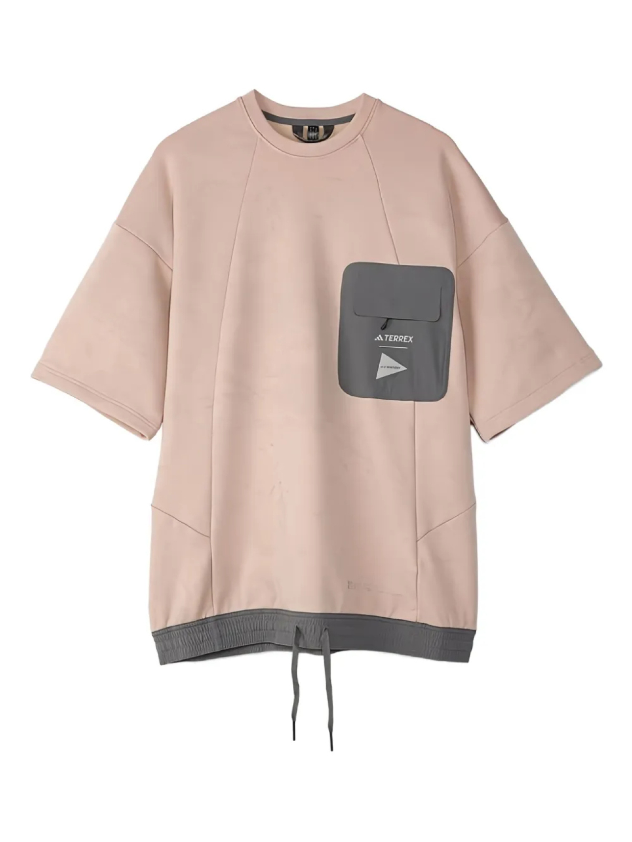 

Футболка Adidas x And Wander Terrex, розовый