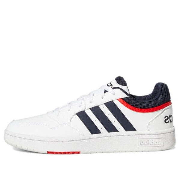 

Кроссовки hoops 3.0 низкие классические винтажные туфли Adidas, белый