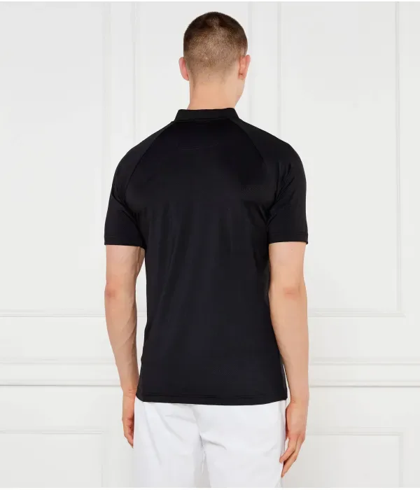 Поло Pariq TOC Mesh slim fit Boss Green, черный — фото 3