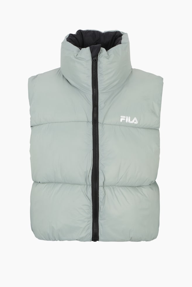 

Укороченный двусторонний стеганый жилет Lockstedt Fila, черный