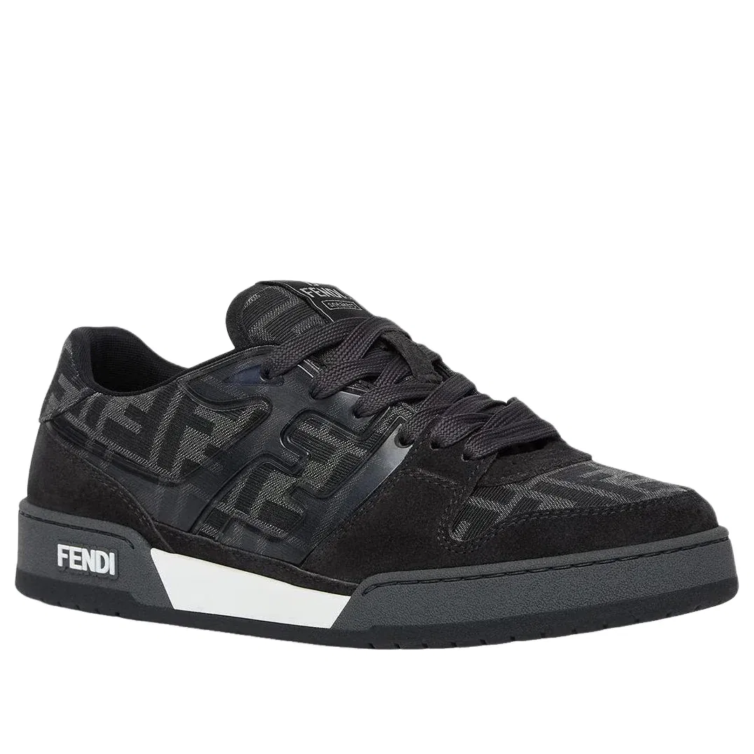 Кроссовки Fendi FW25 Match Trainers 'Black' 7E1688AQ6IF1R71, черный — фото 3