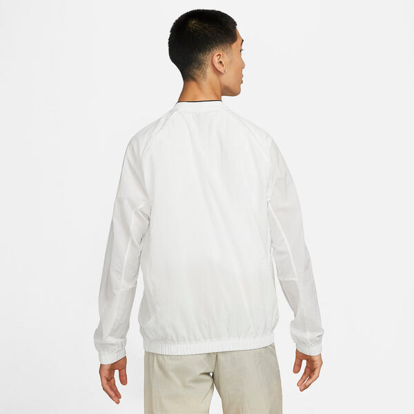 Толстовка Nike FC Repel Soccer Crew Hoodie 'White', белый — фото 3