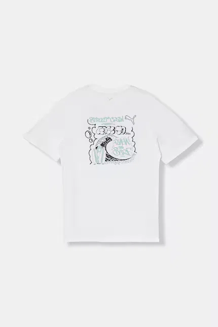 Футболка с принтом MID90s Puma, белый