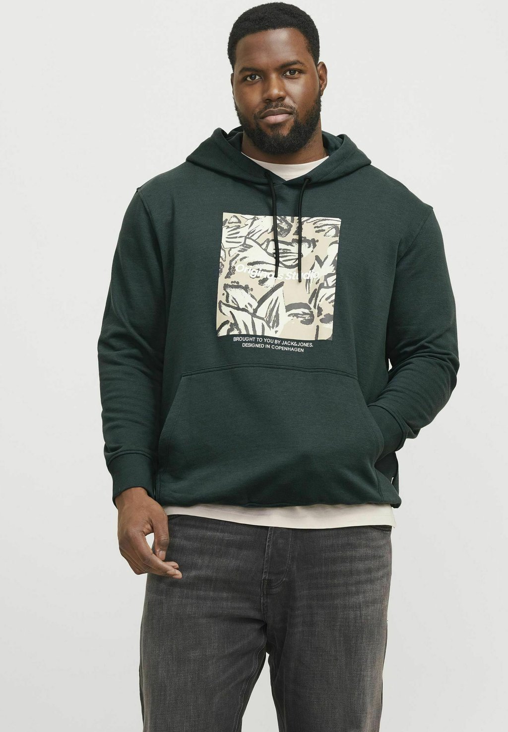 

Толстовка Jack & Jones, темно-зеленый