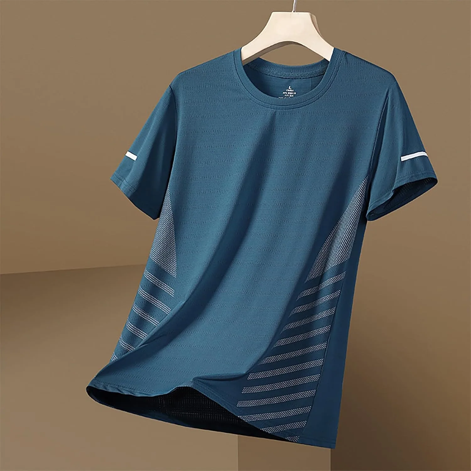 Мужская футболка для бега и тренировок Quick Dry Moisture Wicking — фото 2