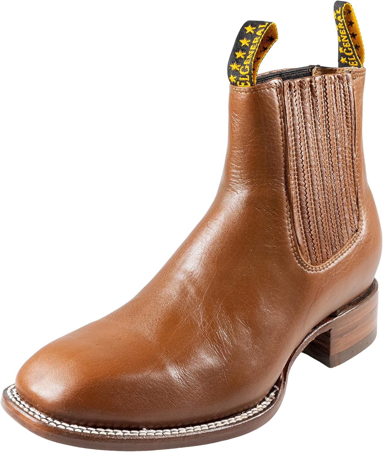 

Мужские ковбойские ботинки Western Cowboy El General, натуральная кожа, орех, ботинки вакиро Generic, Nogal