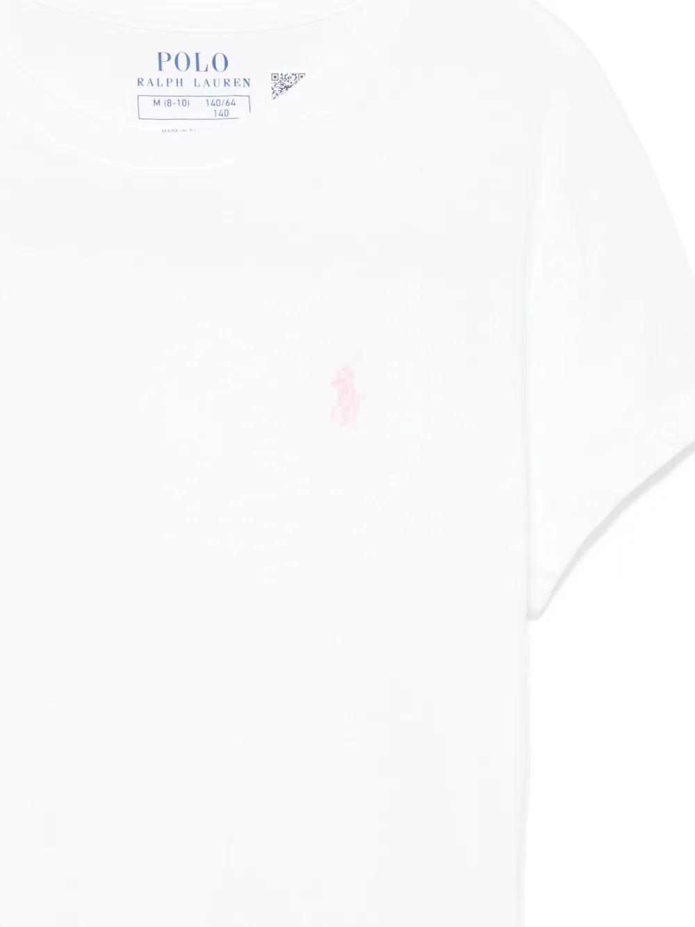 Футболка с логотипом Polo Pony POLO RALPH LAUREN KIDS, белый — фото 3