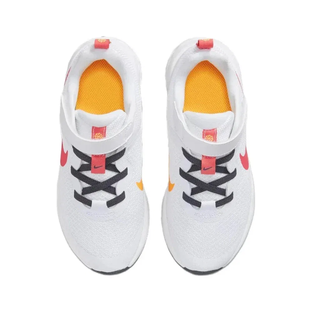 Кроссовки Nike RevolutionDD1095-101 белые, для бега, RHS8032 — фото 4