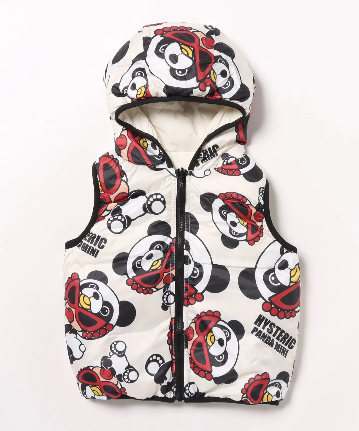 Жилет детский PANDA MINI двусторонний белый — фото 4