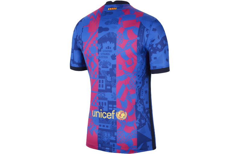 Джерси Nike FC Barcelona 21/22 Third Jersey 'Blue' — фото 2