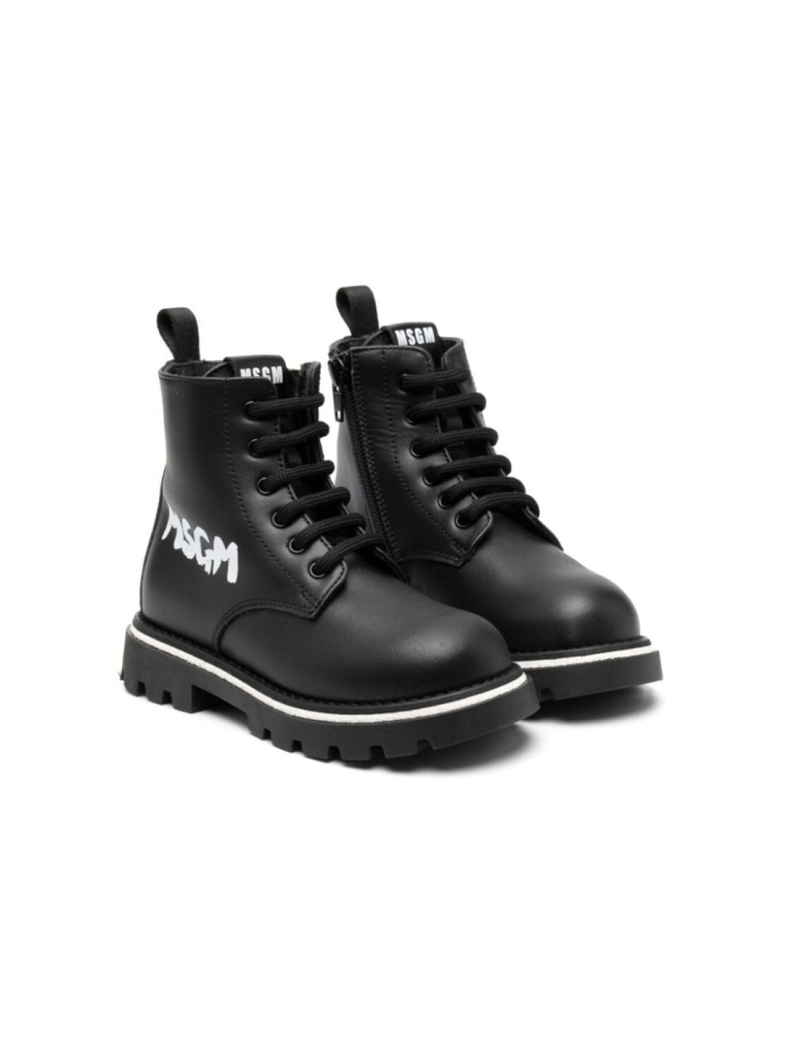 

MSGM Kids ботинки с логотипом, черный