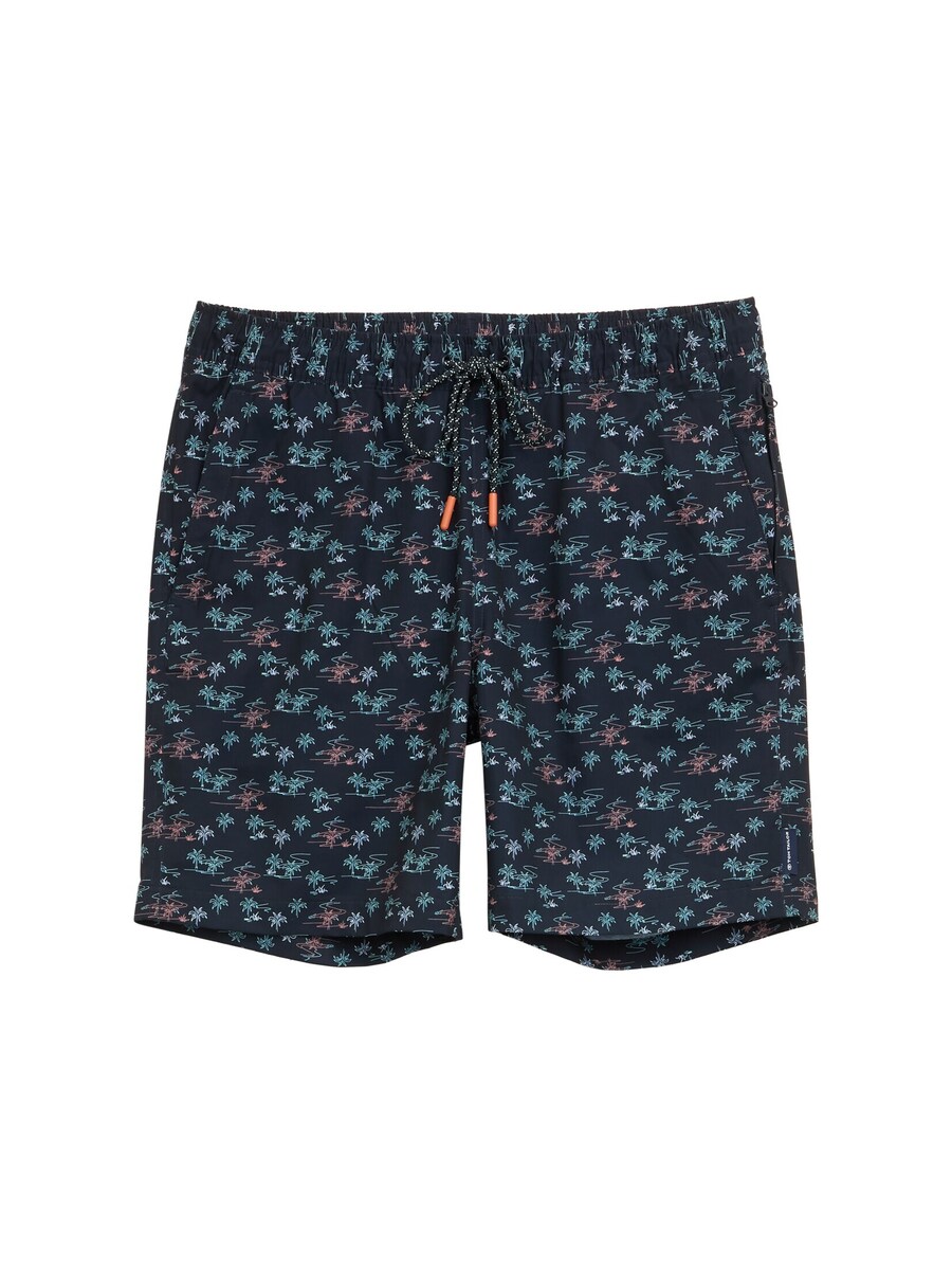 

Шорты для серфинга TOM TAILOR, цвет Turquoise/Dark blue